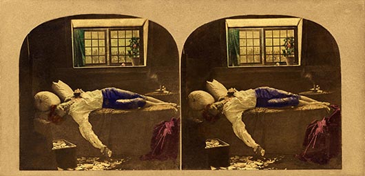 James Robinson, The Death of Chatterton, 1859. Collection Dr. Brian May